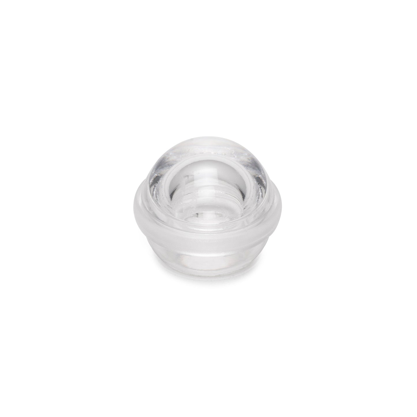 Emuca Türstopper selbstklebend Set 6 Stück, Bodentürstopper Kunststoff, Transparent - werkzeug-online24