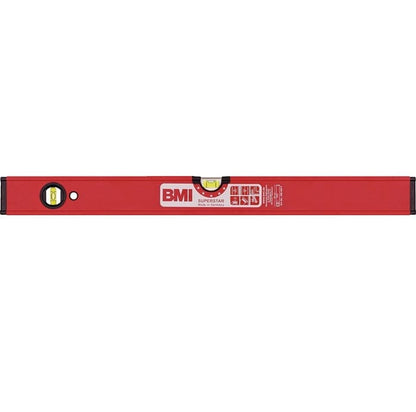 BMI Wasserwaage SUPERSTAR Aluminium rot - werkzeug-online24