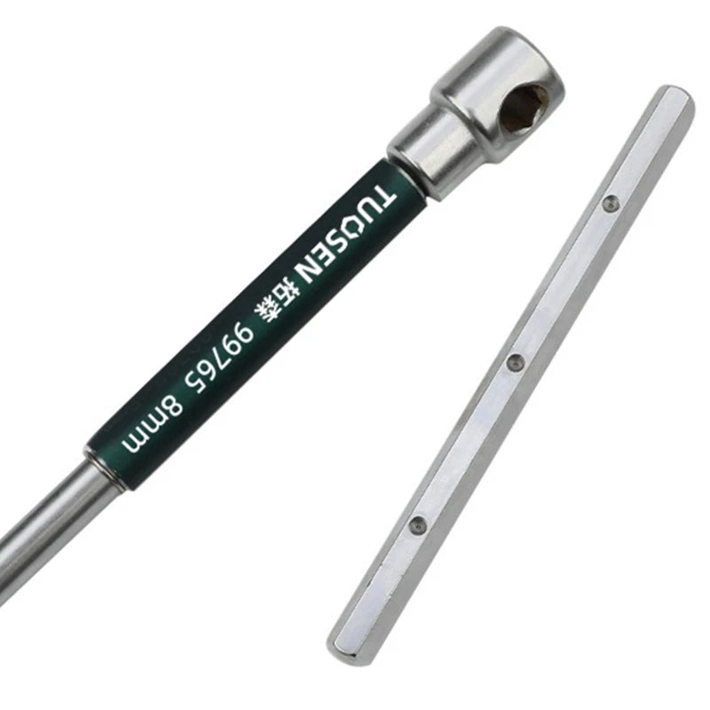 Innensechskantschlüssel aus Karbonstahl, T-Griff, Stiftschlüssel, 2,5mm - 8mm 1 Stück - werkzeug-online24