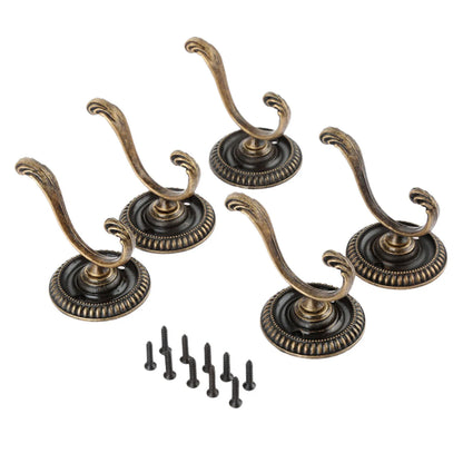 Set 5 Stück Wandhaken Antik Retro, Garderobenhaken Antik Retro - werkzeug-online24