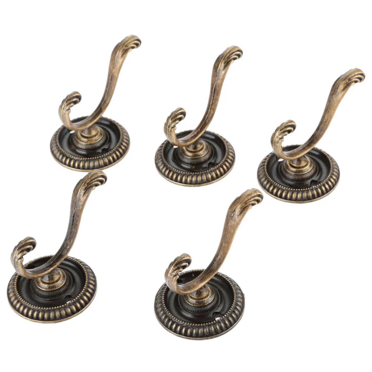 Set 5 Stück Wandhaken Antik Retro, Garderobenhaken Antik Retro - werkzeug-online24