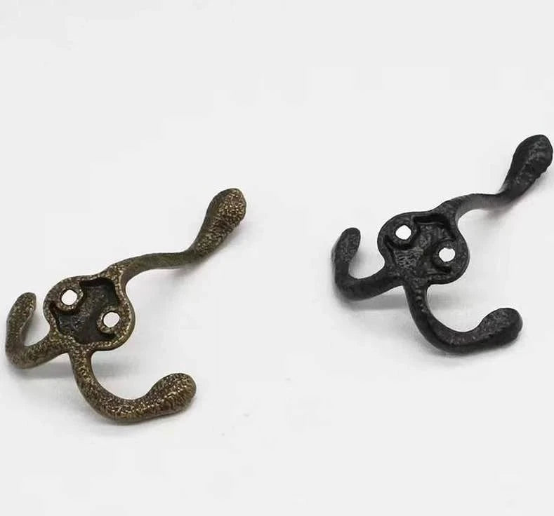 Set 5 Stück Wandhaken Vintage Antik Retro, Garderobenhaken Antik - werkzeug-online24