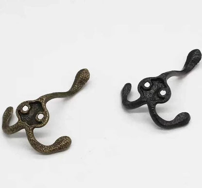 Set 5 Stück Wandhaken Vintage Antik Retro, Garderobenhaken Antik - werkzeug-online24