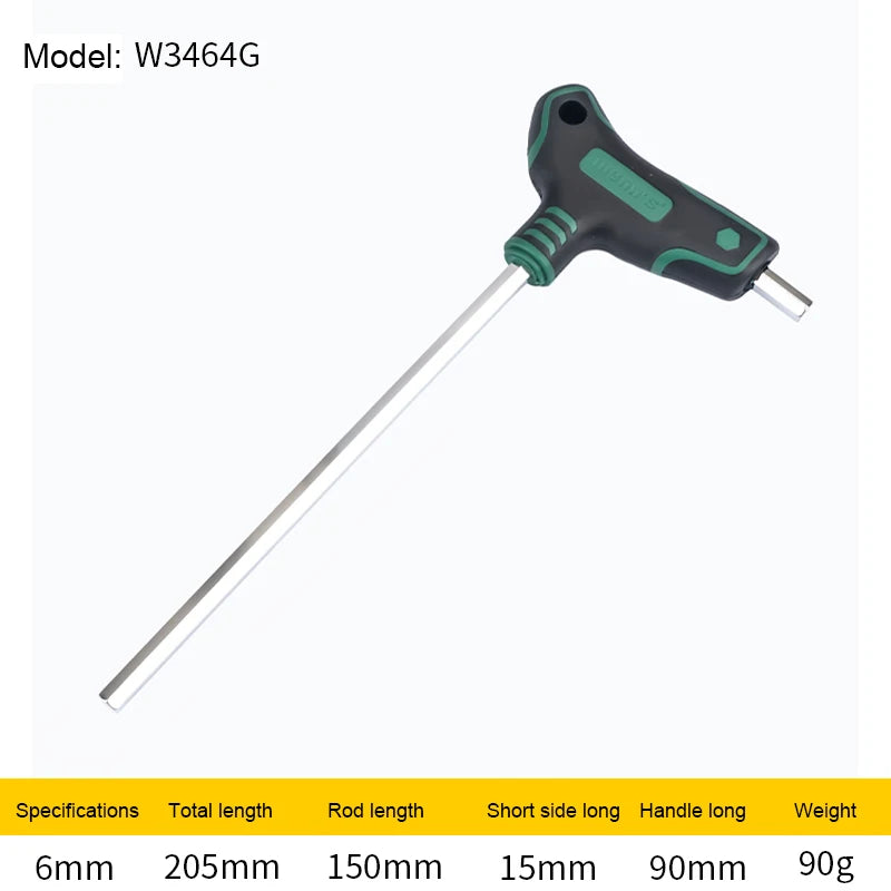 T-Griff Schraubendreher,Innensechskantschlüssel, Stiftschlüssel mit Quergriffen 1.5-12mm Kugelkopf - werkzeug-online24