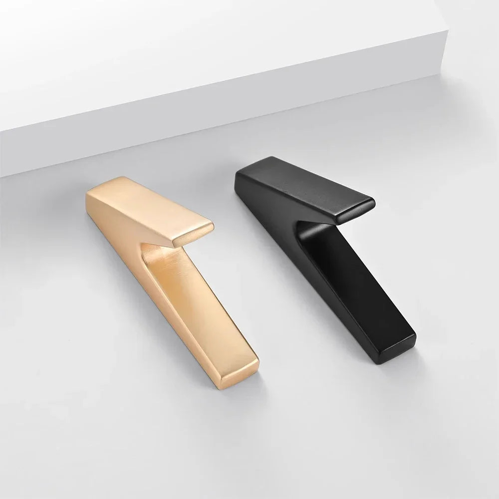 Handtuchhaken Metall, Einzelhaken, Wandhaken aus Metall Schwarz, Gold, Grau - werkzeug-online24