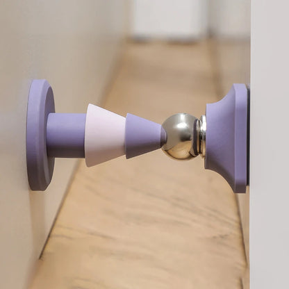 Magnetischer Türstopper Wandmontage, selbstklebender Türstopper - werkzeug-online24