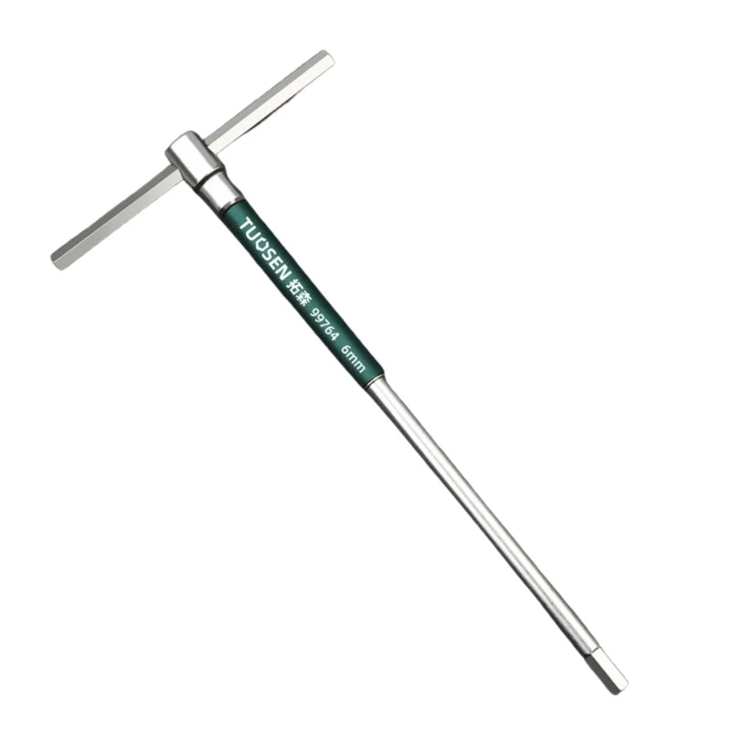 Innensechskantschlüssel aus Karbonstahl, T-Griff, Stiftschlüssel, 2,5mm - 8mm 1 Stück - werkzeug-online24