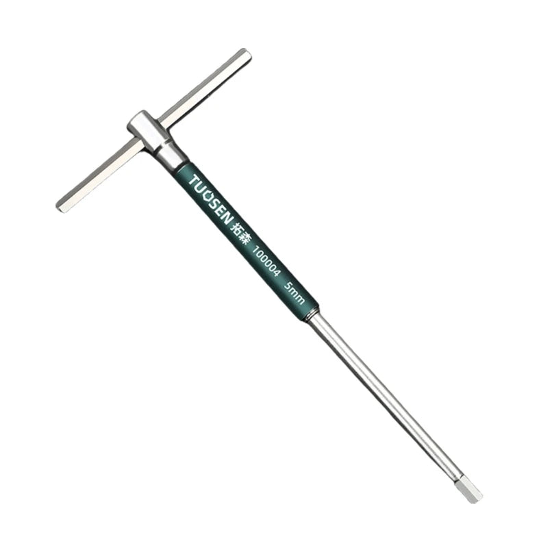 Innensechskantschlüssel aus Karbonstahl, T-Griff, Stiftschlüssel, 2,5mm - 8mm 1 Stück - werkzeug-online24