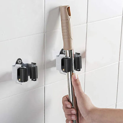 Besenhalter, Wischmopphalter aus Metall - werkzeug-online24