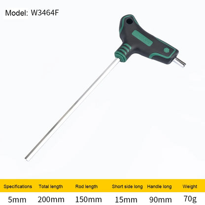 T-Griff Schraubendreher,Innensechskantschlüssel, Stiftschlüssel mit Quergriffen 1.5-12mm Kugelkopf - werkzeug-online24