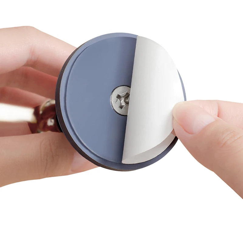 Magnetischer Türstopper Wandmontage, selbstklebender Türstopper - werkzeug-online24