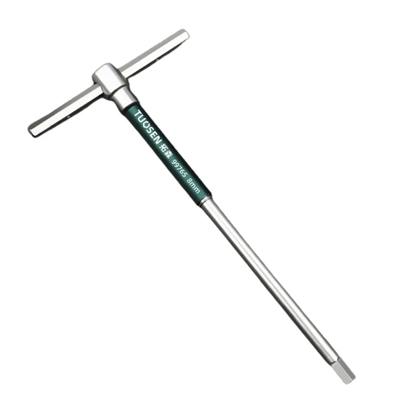 Innensechskantschlüssel aus Karbonstahl, T-Griff, Stiftschlüssel, 2,5mm - 8mm 1 Stück - werkzeug-online24