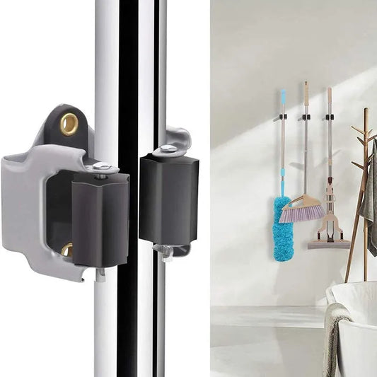 Besenhalter, Wischmopphalter aus Metall - werkzeug-online24