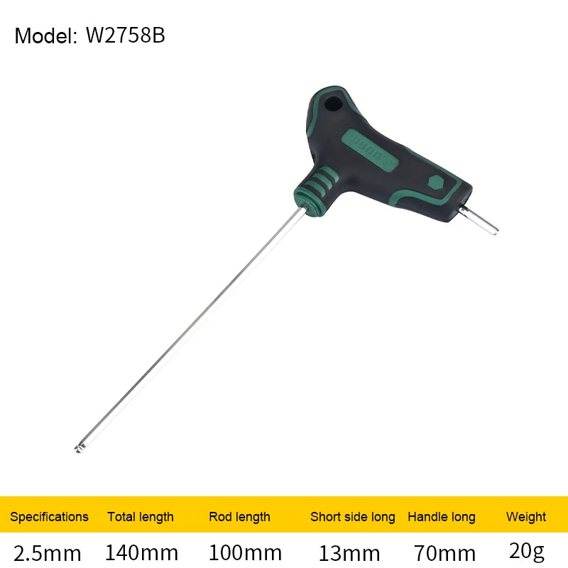 T-Griff Schraubendreher,Innensechskantschlüssel, Stiftschlüssel mit Quergriffen 1.5-12mm Kugelkopf - werkzeug-online24