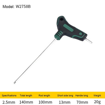 T-Griff Schraubendreher,Innensechskantschlüssel, Stiftschlüssel mit Quergriffen 1.5-12mm Kugelkopf - werkzeug-online24