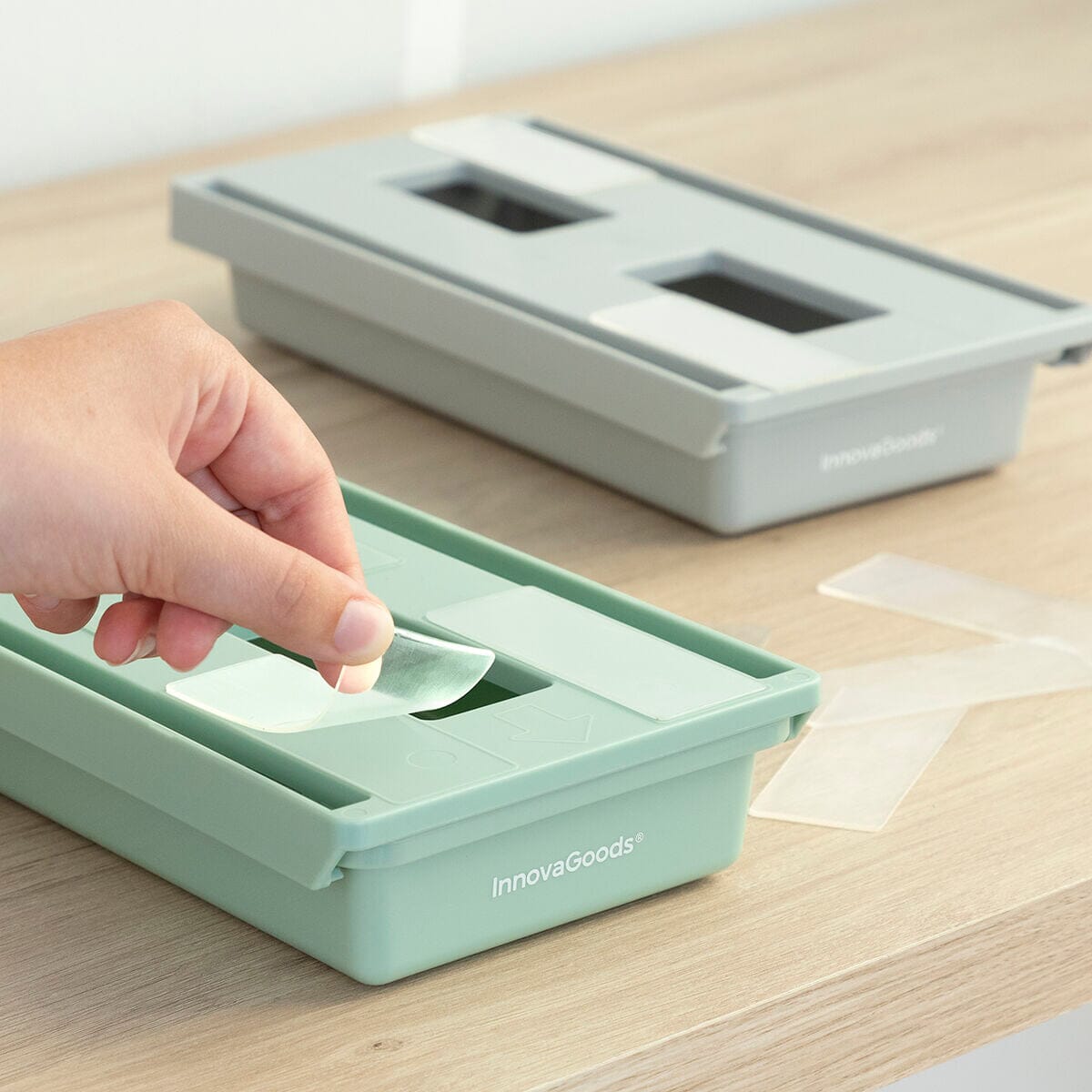 Satz selbstklebender Hilfsschubladen für den Schreibtisch Underalk InnovaGoods Packung mit 2 Einheiten - werkzeug-online24