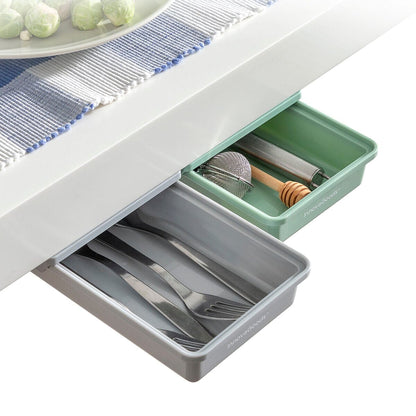 Satz selbstklebender Hilfsschubladen für den Schreibtisch Underalk InnovaGoods Packung mit 2 Einheiten - werkzeug-online24