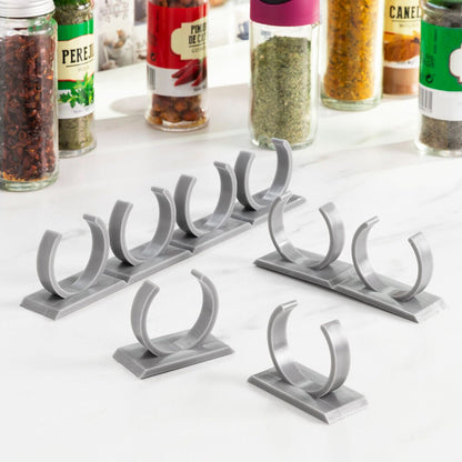 Selbstklebendes und aufteilbares Gewürzregal Jarlock x20 InnovaGoods - werkzeug-online24