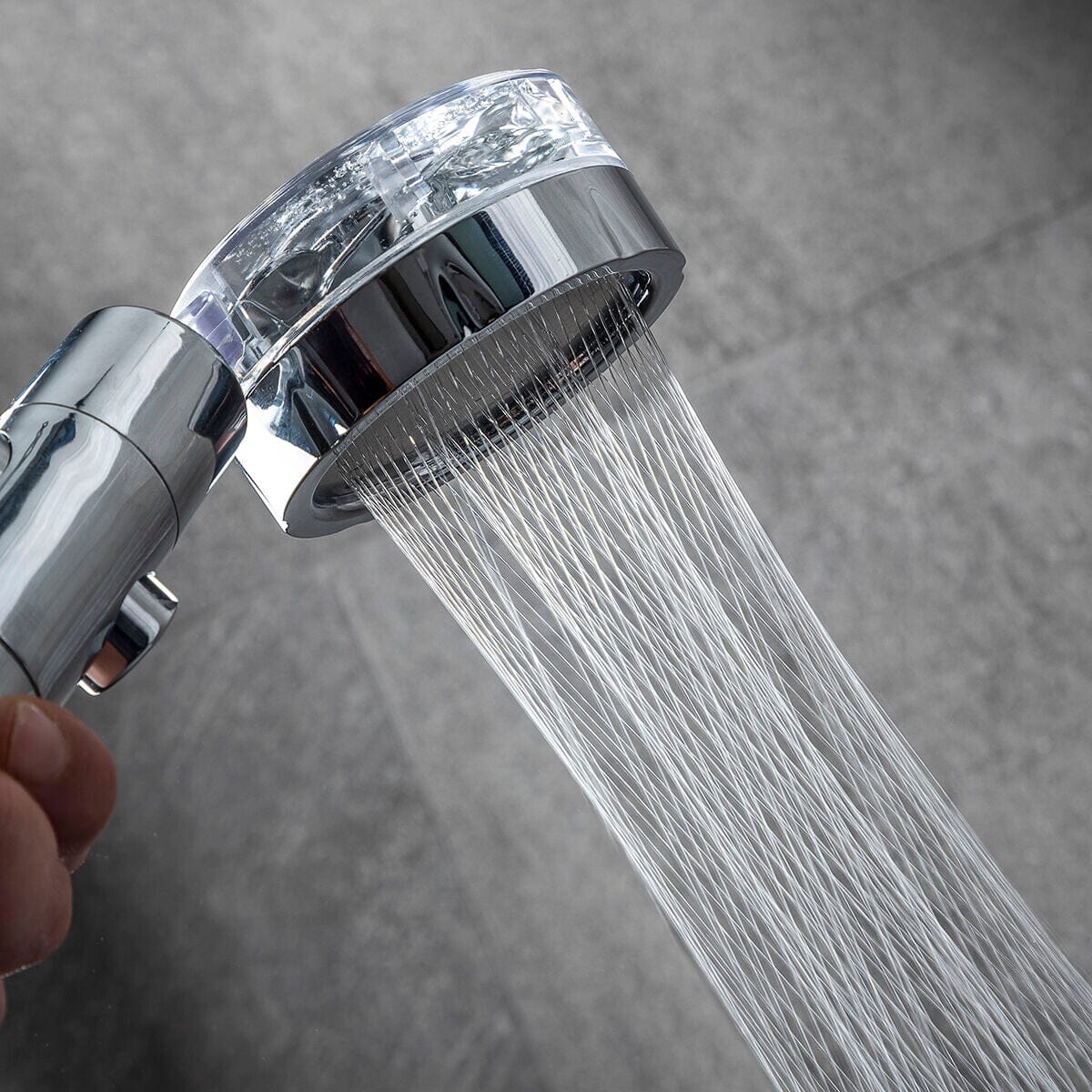 Öko-Dusche mit Druckpropeller und Reinigungsfilter Heliwer InnovaGoods - werkzeug-online24