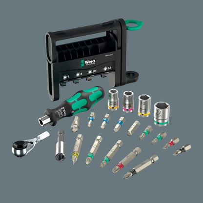 WERA Bitsortiment Tool-Check Modular 1, 21-teilig - werkzeug-online24