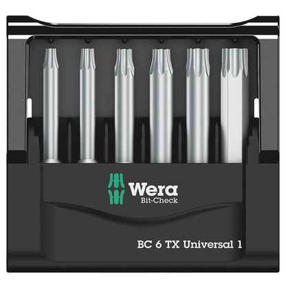 Wera Bit-Check 6 TX Universal 1 - werkzeug-online24