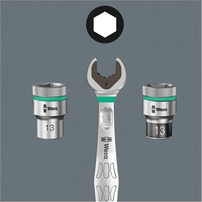 Wera 8006 SC 1 Zyklop Hybrid Knarrensatz 1/2 - werkzeug-online24