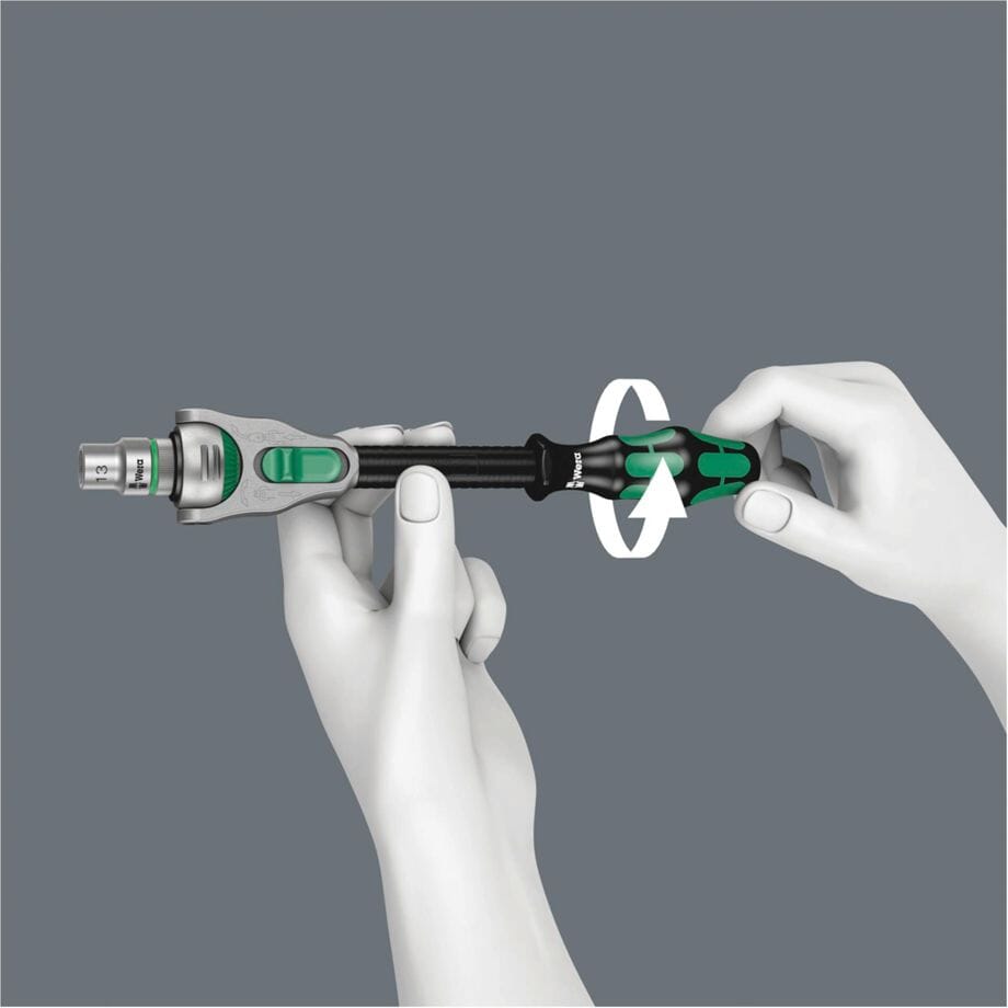 Wera 8100 SC 2 Zyklop Speed Knarrensatz 1/2"-Antrieb metr. - werkzeug-online24