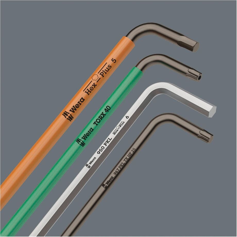 Wera Winkelschraubendrehersatz 967 L 9-teilig T8 - T40 mit Haltefunktion - werkzeug-online24