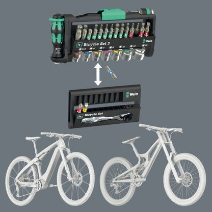 WERA Bit-/Steckschlüsselset Bicycle Set 3 41-teilig - werkzeug-online24