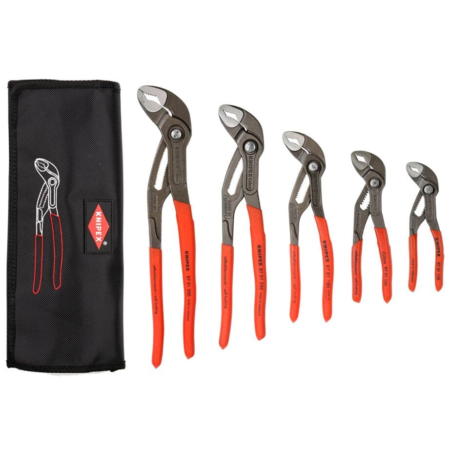 KNIPEX Zangensatz Rolltasche - 00 19 55 S5 - werkzeug-online24