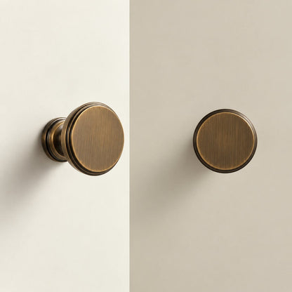 Möbelgriff aus massivem Messing – französischer Retro-Stil in Antik-Bronze - werkzeug-online24
