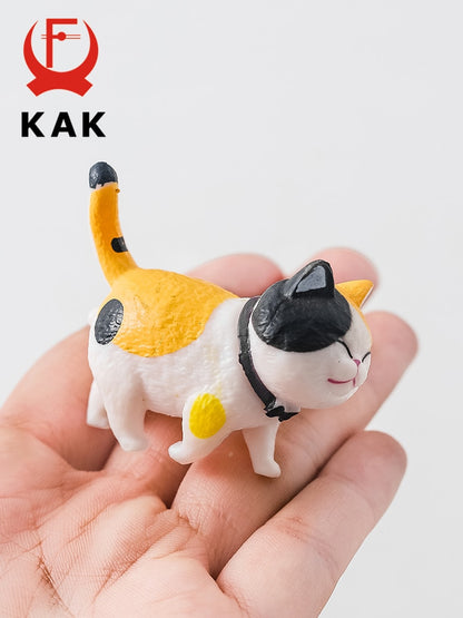 Kleiderhaken Katze, Garderobenhaken Katze, Möbelknöpfe Messing - werkzeug-online24