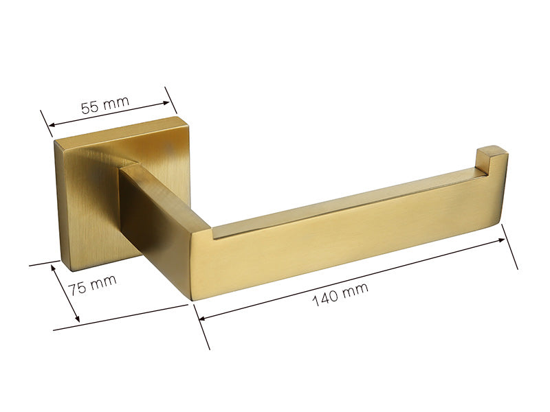 Bad-Accessoires, Bad Zubehör, Badausstattung Edelstahl Gold - werkzeug-online24