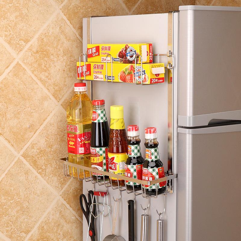 Hängeregal Edelstahl für Kühlschrank, Gerätehalter - werkzeug-online24