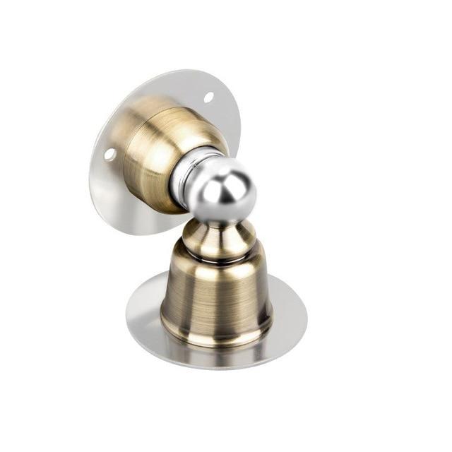 Magnetischer Türstopper Edelstahl selbstklebend verschiedene Farben - werkzeug-online24