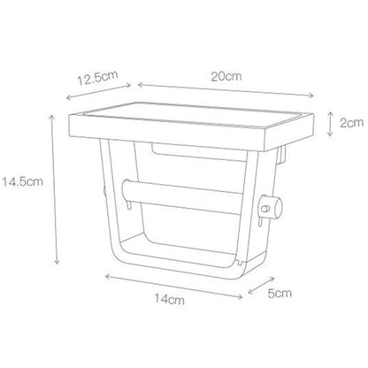 Toilettenpapierhalter Design Holz - werkzeug-online24