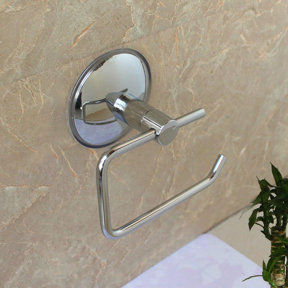 Toilettenpapierhalter Edelstahl mit Saugnapf - werkzeug-online24