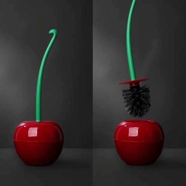 Toilettenbürste "Kirsche", Klobürste im Kirsch Design - werkzeug-online24