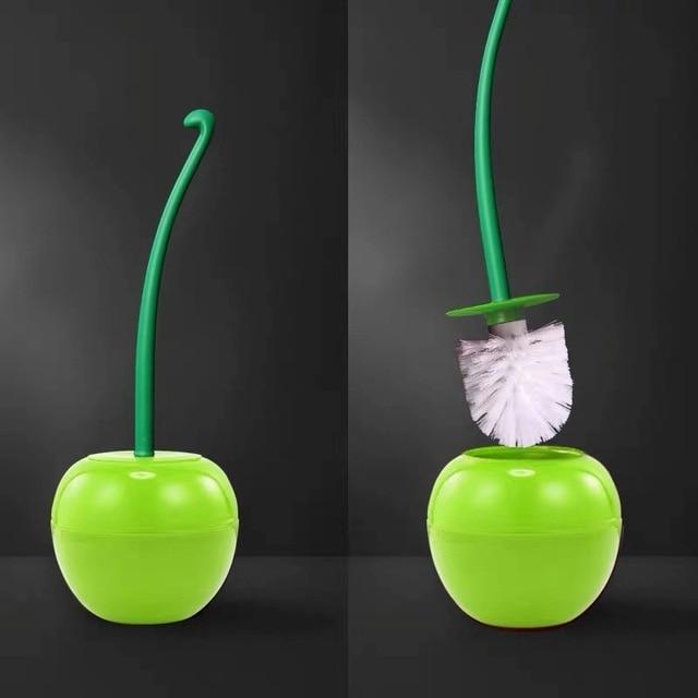 Toilettenbürste "Kirsche", Klobürste im Kirsch Design - werkzeug-online24