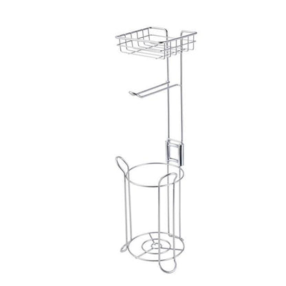 Toilettenpapierhalter Edelstahl, stehend - werkzeug-online24