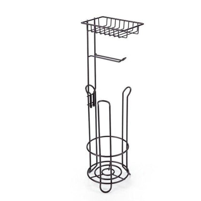 Toilettenpapierhalter Edelstahl, stehend - werkzeug-online24